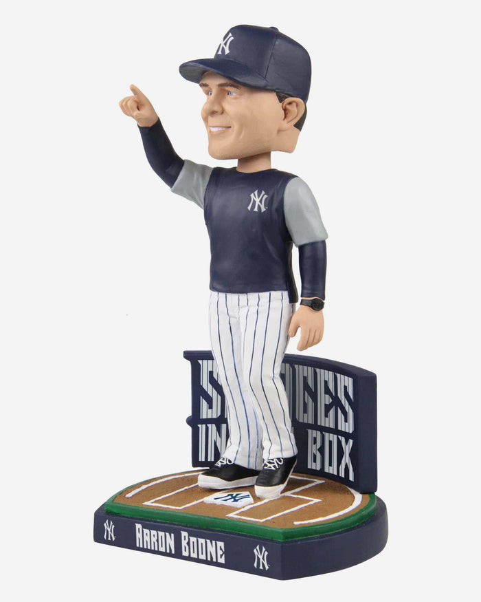 Aaron Boone New York Yankees Savages In The Box Bobblehead FOCO - FOCO.com