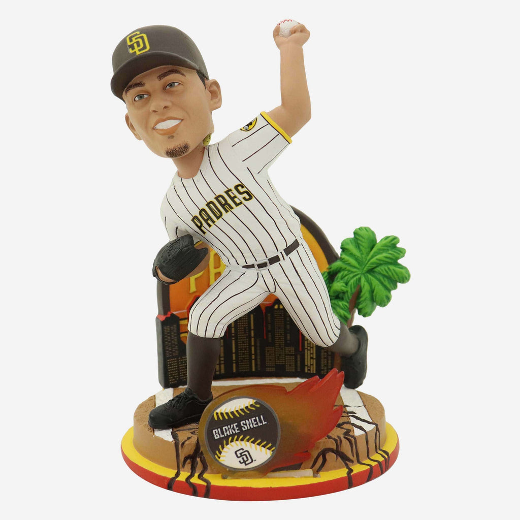 Blake Snell San Diego Padres Sunset Cityscape Bobblehead FOCO - FOCO.com