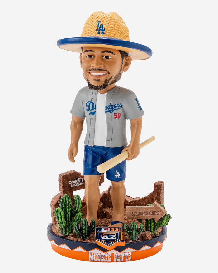 Mookie Betts Los Angeles Dodgers Cactus League Bobblehead FOCO - FOCO.com