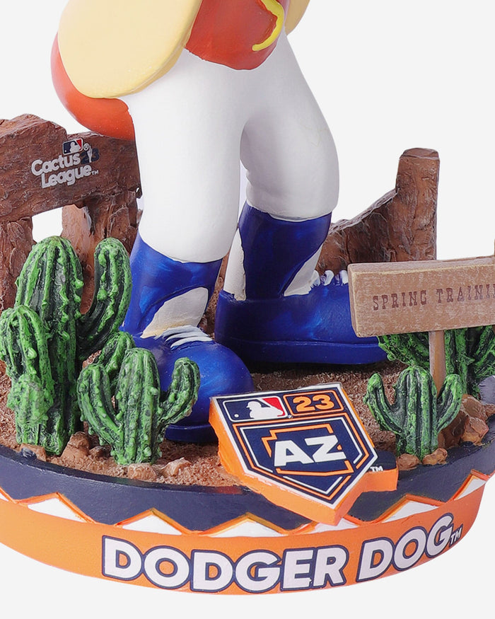 Dodger Dog Los Angeles Dodgers Dodgers Cactus League Mascot Bobblehead FOCO - FOCO.com