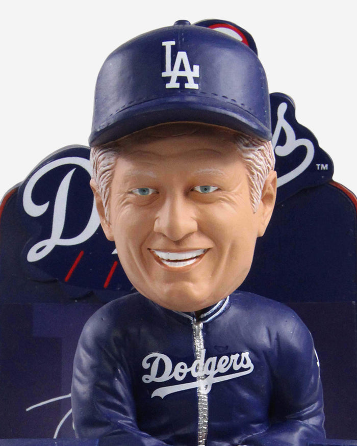 Tommy Lasorda Los Angeles Dodgers Career Stats Bobblehead FOCO - FOCO.com