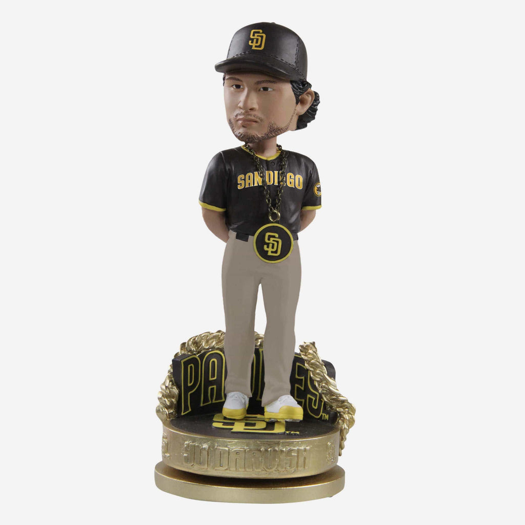 Yu Darvish San Diego Padres Swag Chain Bobblehead FOCO - FOCO.com
