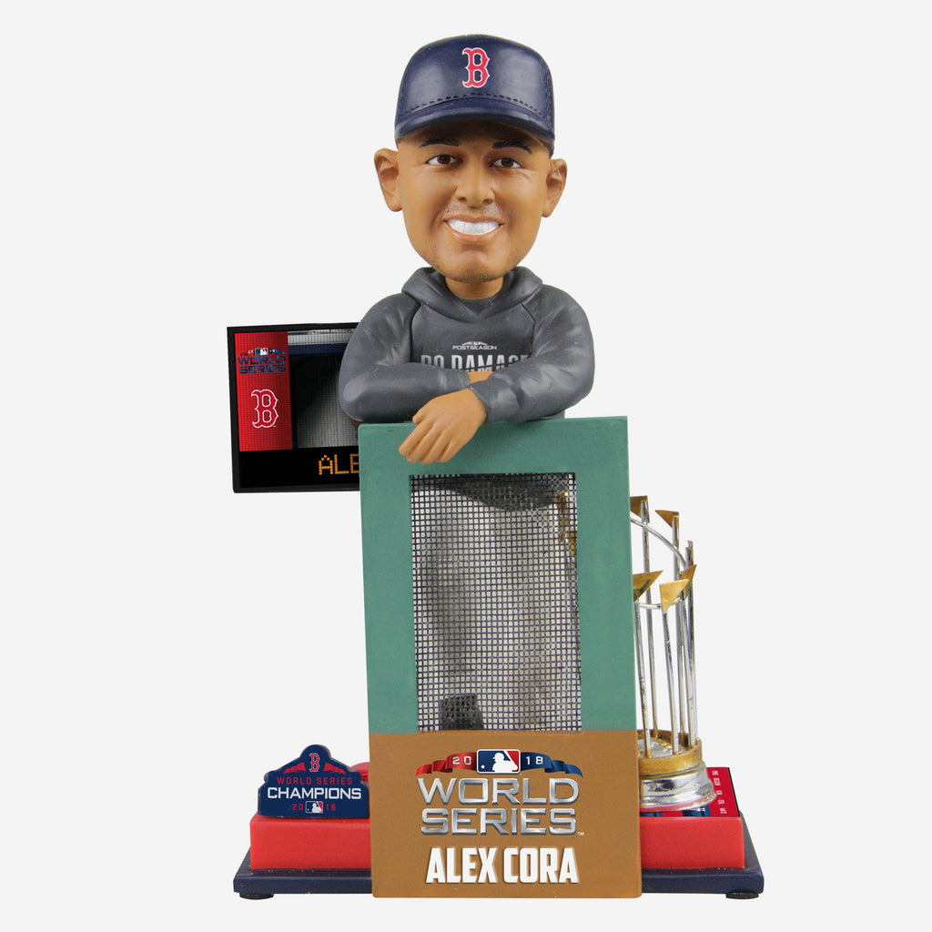 Alex Cora Boston Red Sox World Series Special Moment Bobblehead FOCO - FOCO.com