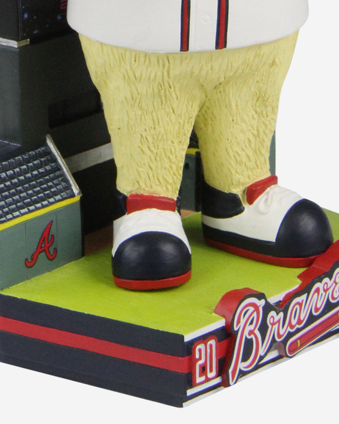 Blooper Atlanta Braves The East Is Ours Mascot Bobblehead FOCO - FOCO.com