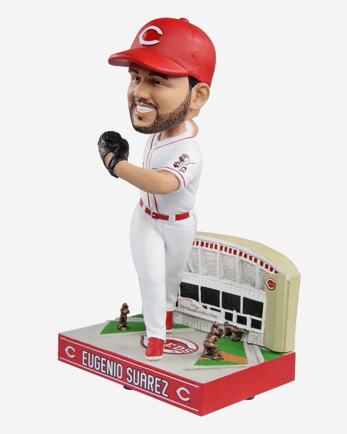 Eugenio Suarez Cincinnati Reds Thematic Bobblehead FOCO - FOCO.com