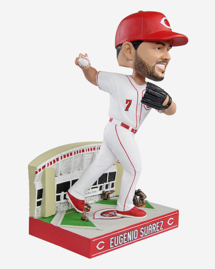 Eugenio Suarez Cincinnati Reds Thematic Bobblehead FOCO - FOCO.com