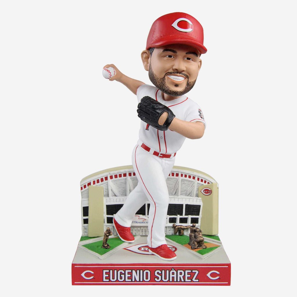 Eugenio Suarez Cincinnati Reds Thematic Bobblehead FOCO - FOCO.com