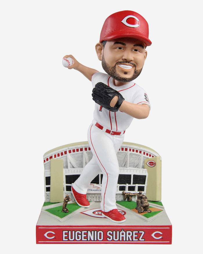 Eugenio Suarez Cincinnati Reds Thematic Bobblehead FOCO - FOCO.com