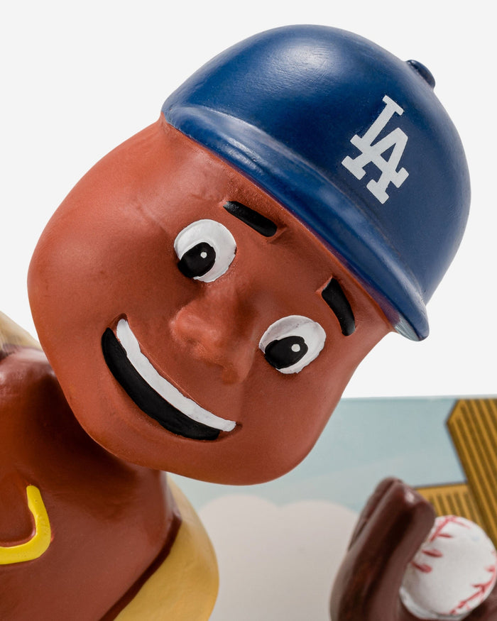 Dodger Dog Los Angeles Dodgers Thanksgiving Mascot Bobblehead FOCO - FOCO.com