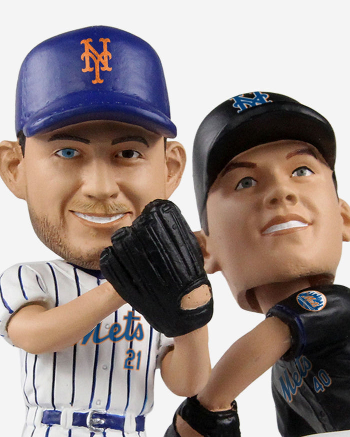 Max Scherzer & Jacob deGrom & Chris Bassitt New York Mets Triple Bobblehead FOCO - FOCO.com