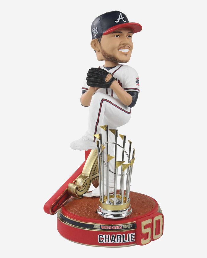 Charlie Morton Atlanta Braves 2021 World Series Champions Moment Bobblehead FOCO - FOCO.com