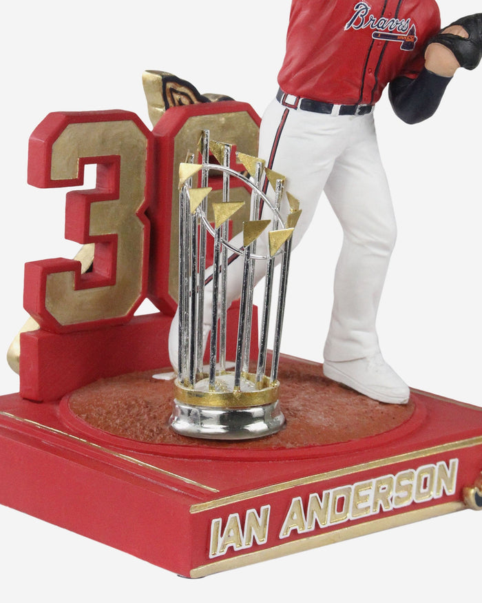 Ian Anderson Atlanta Braves 2021 World Series Champions Moment Bobblehead FOCO - FOCO.com