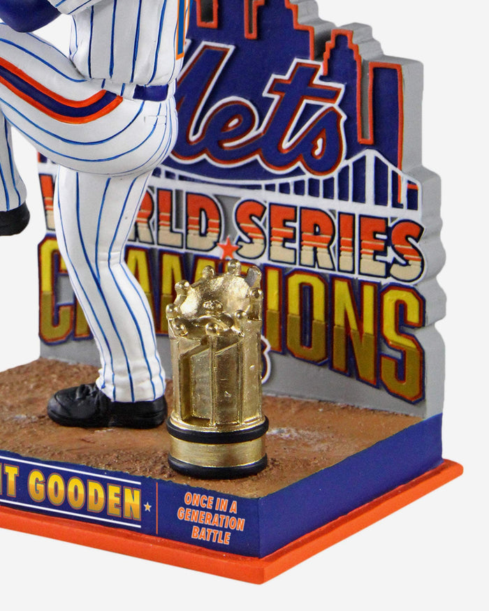 Dwight Gooden New York Mets 1986 World Series Champions Bobblehead FOCO - FOCO.com