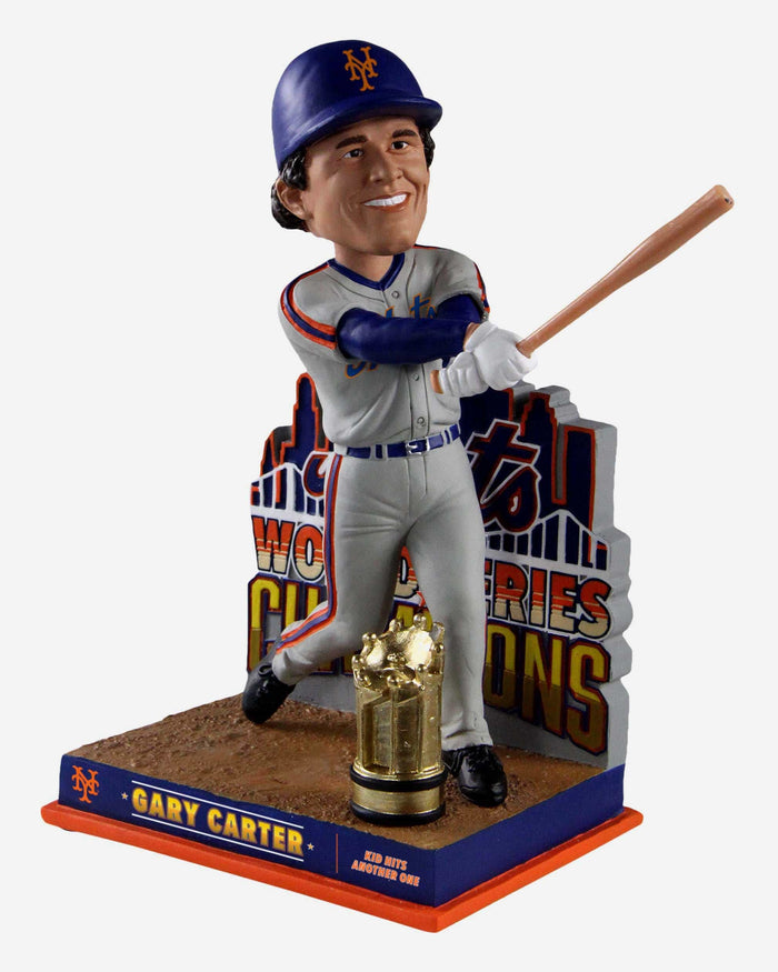 Gary Carter New York Mets 1986 World Series Champions Bobblehead FOCO - FOCO.com