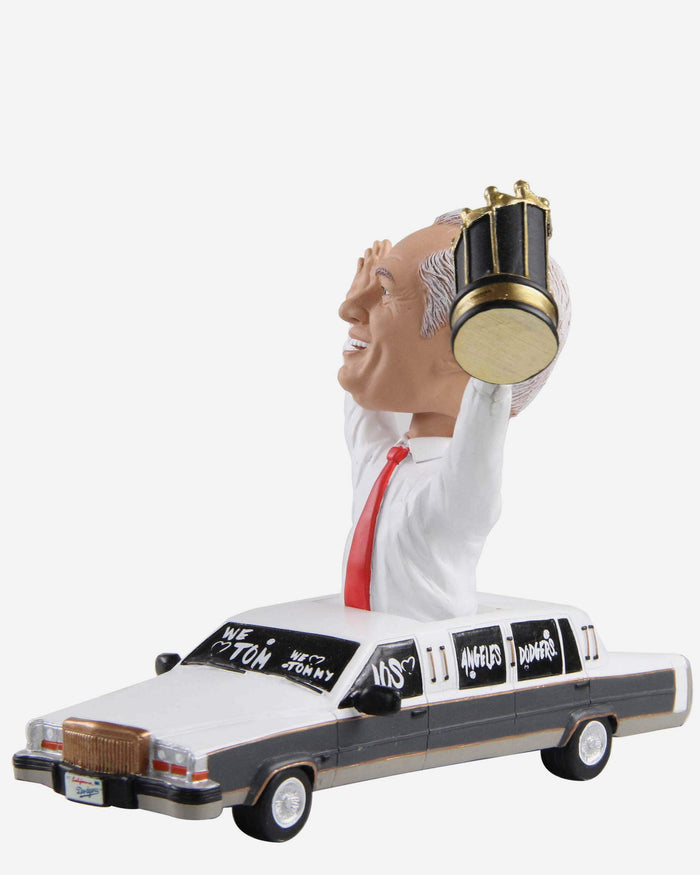 Tommy Lasorda Los Angeles Dodgers 1988 World Series Champions Limo Bobblehead FOCO - FOCO.com