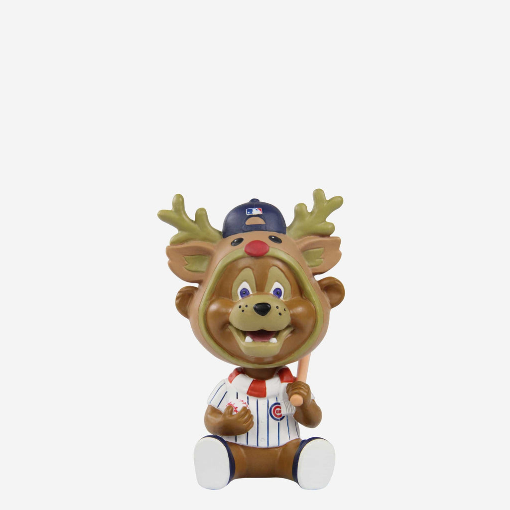 Clark Chicago Cubs Christmas Mascot Bobble Bro Mini Bobblehead FOCO - FOCO.com