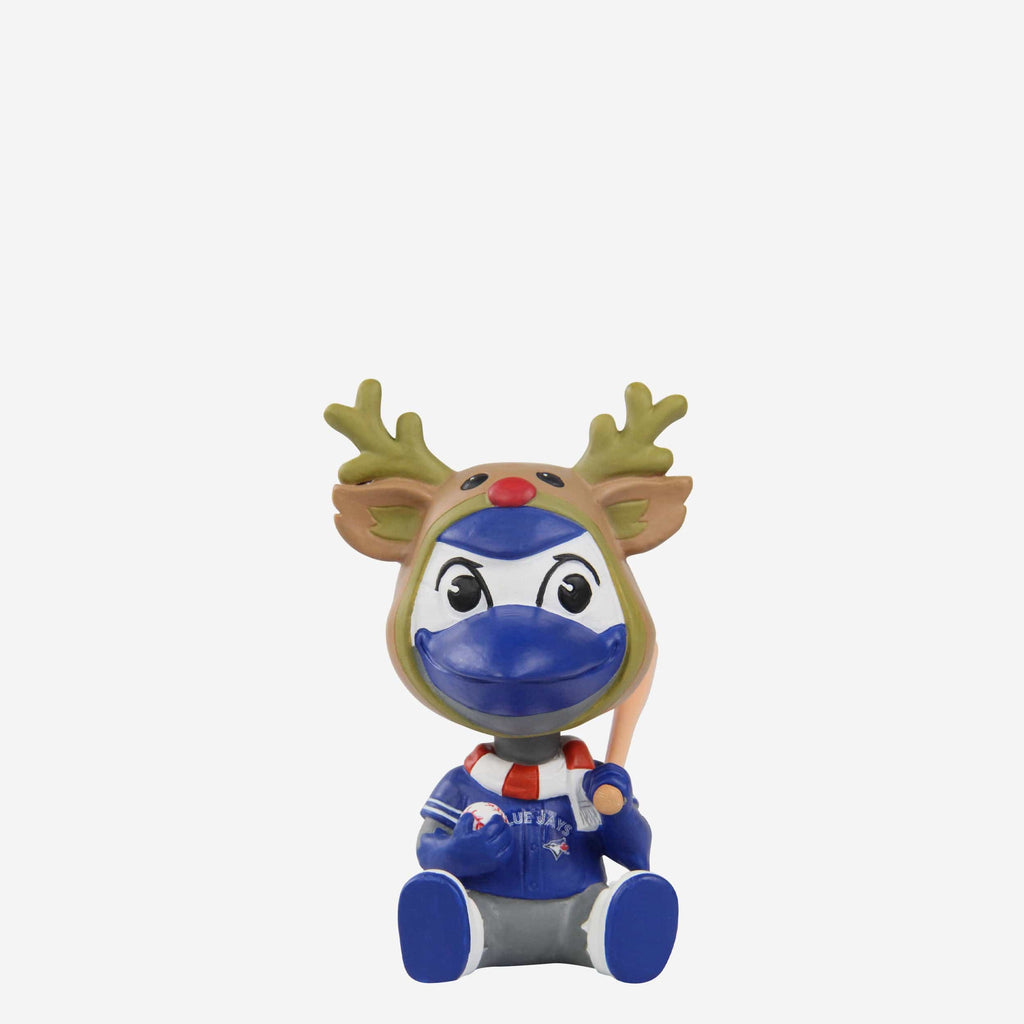 Ace Toronto Blue Jays Christmas Mascot Bobble Bro Mini Bobblehead FOCO - FOCO.com
