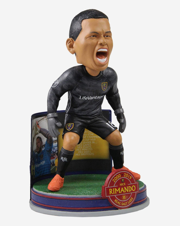 Nick Rimando Real Salt Lake Retirement Bobblehead FOCO - FOCO.com