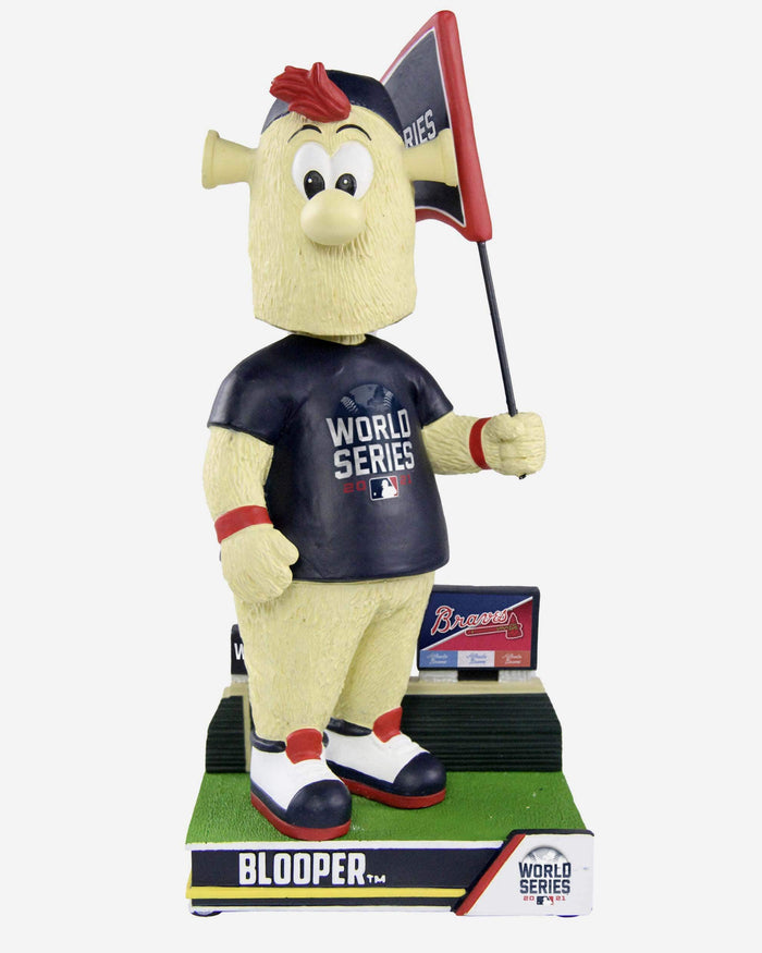 Blooper Atlanta Braves 2021 World Series Pennant Mascot Bobblehead FOCO - FOCO.com