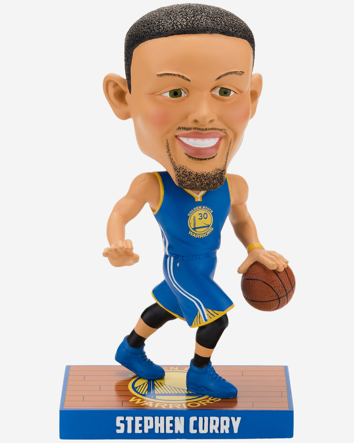 Steph Curry Golden State Warriors Caricature Bobblehead FOCO - FOCO.com