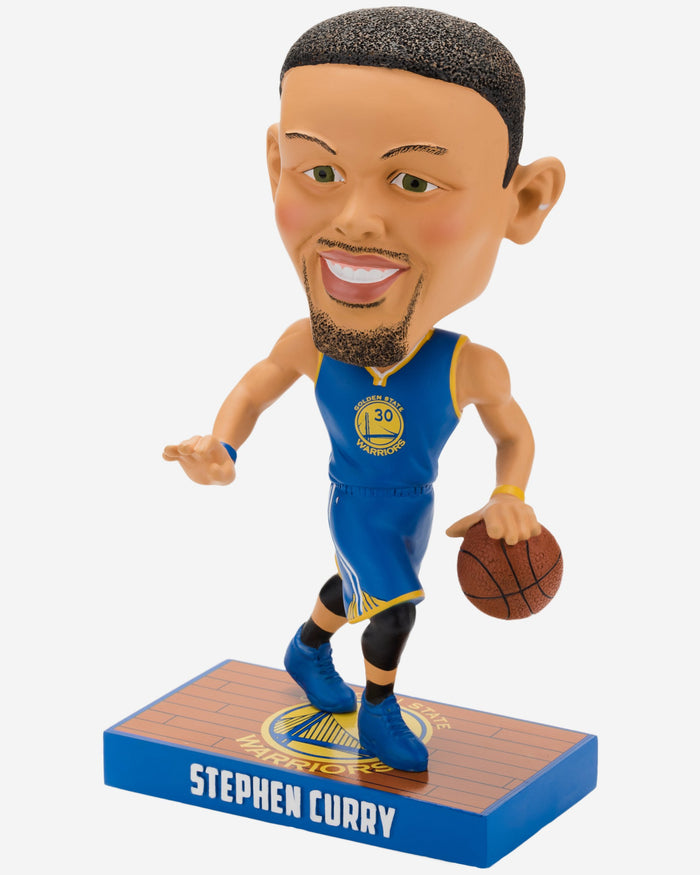 Steph Curry Golden State Warriors Caricature Bobblehead FOCO - FOCO.com