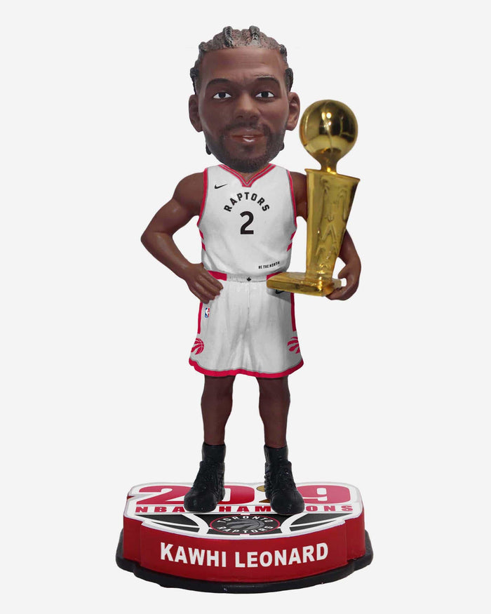 Kawhi Leonard Toronto Raptors 2019 NBA Champions Bobblehead FOCO - FOCO.com