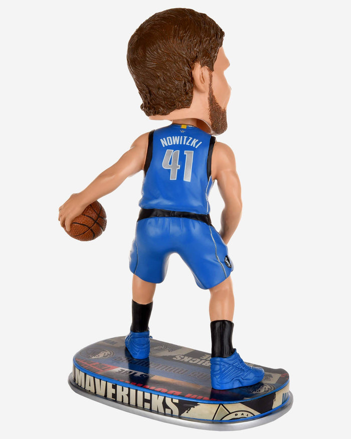 Dirk Nowitzki Dallas Mavericks Headline Bobblehead FOCO - FOCO.com