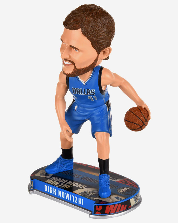 Dirk Nowitzki Dallas Mavericks Headline Bobblehead FOCO - FOCO.com