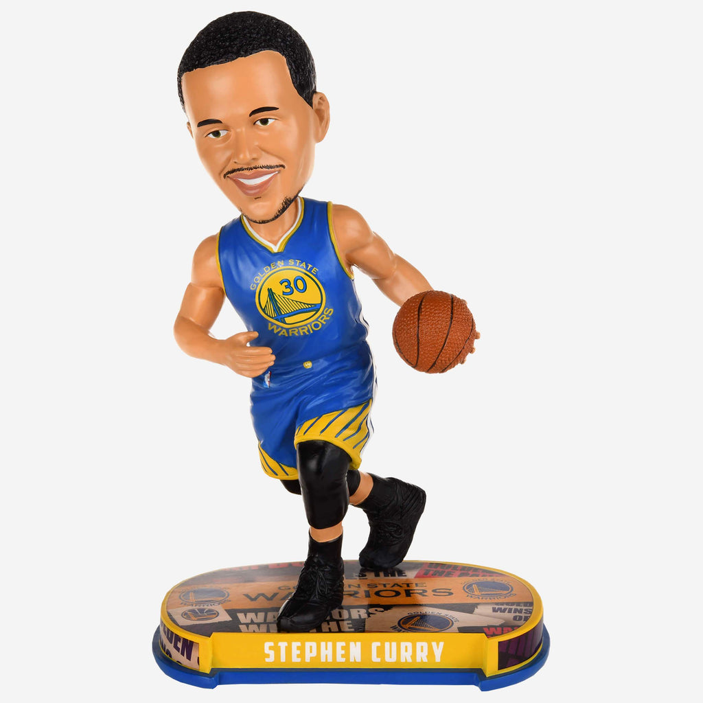 Steph Curry Golden State Warriors Headline Bobblehead FOCO - FOCO.com