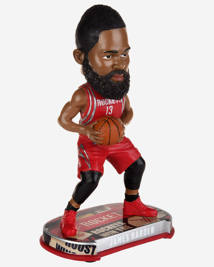 James Harden Houston Rockets Headline Bobblehead FOCO - FOCO.com