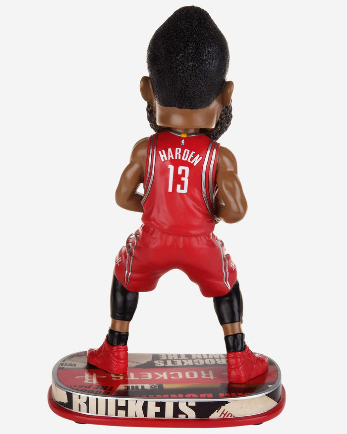 James Harden Houston Rockets Headline Bobblehead FOCO - FOCO.com