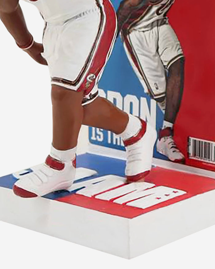 LeBron James Cleveland Cavaliers Retro Jersey Slam Magazine Cover Bobblehead FOCO - FOCO.com