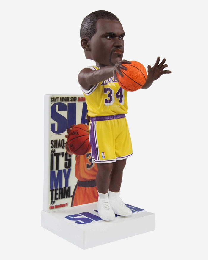 Shaquille O'Neal Los Angeles Lakers Slam Magazine Cover Bobblehead FOCO - FOCO.com