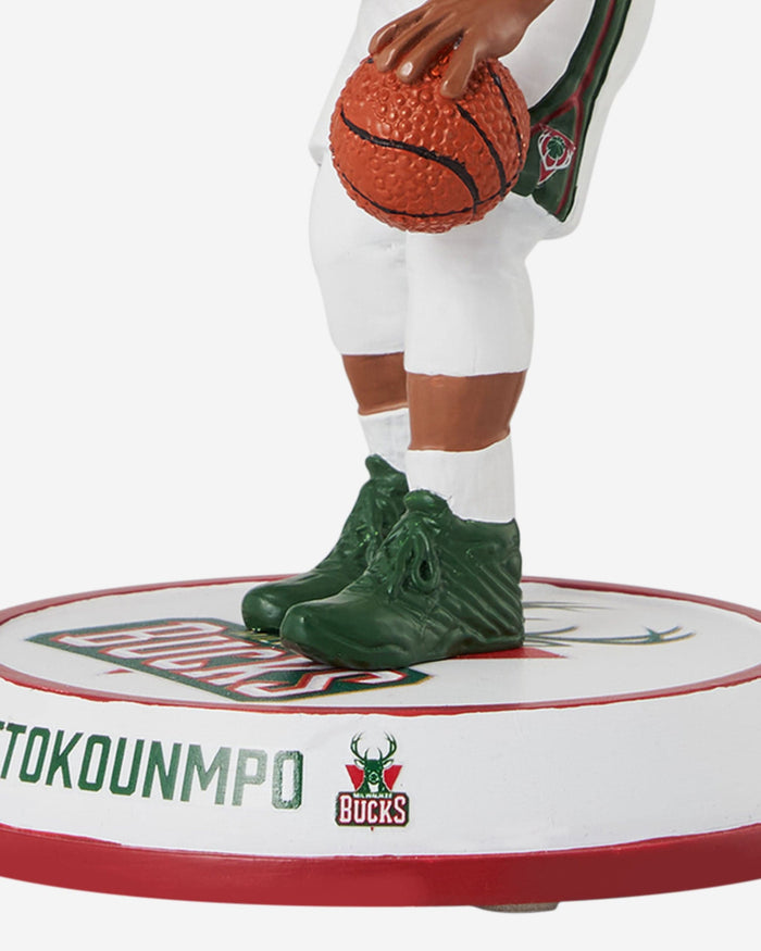 Giannis Antetokounmpo Milwaukee Bucks Retro Bighead Bobblehead FOCO - FOCO.com