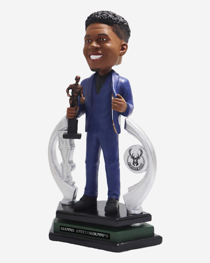 Giannis Antetokounmpo Milwaukee Bucks 2019 MVP Bobblehead FOCO - FOCO.com