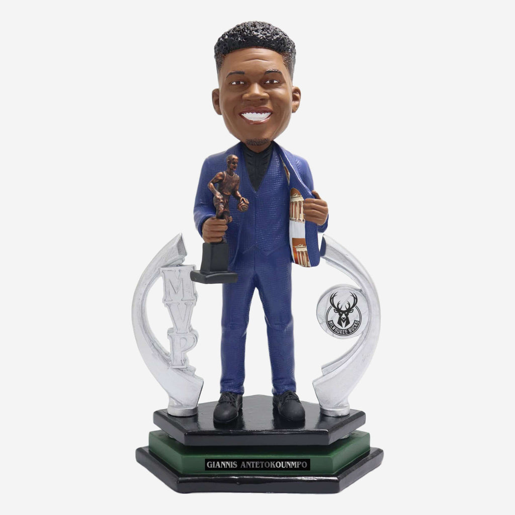 Giannis Antetokounmpo Milwaukee Bucks 2019 MVP Bobblehead FOCO - FOCO.com