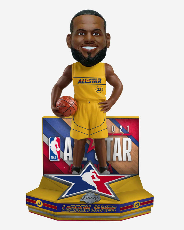 LeBron James Los Angeles Lakers 2021 All-Star Bobblehead FOCO - FOCO.com