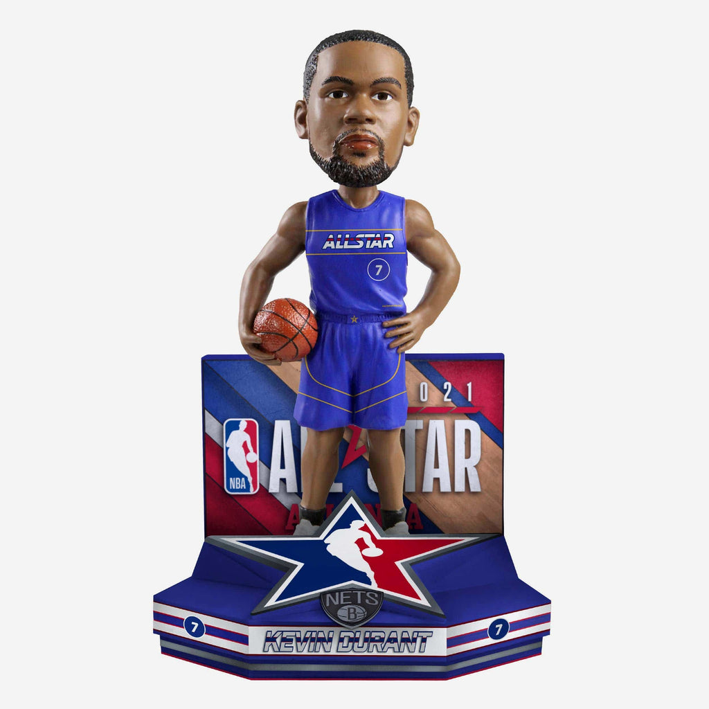 Kevin Durant Brooklyn Nets 2021 All-Star Bobblehead FOCO - FOCO.com