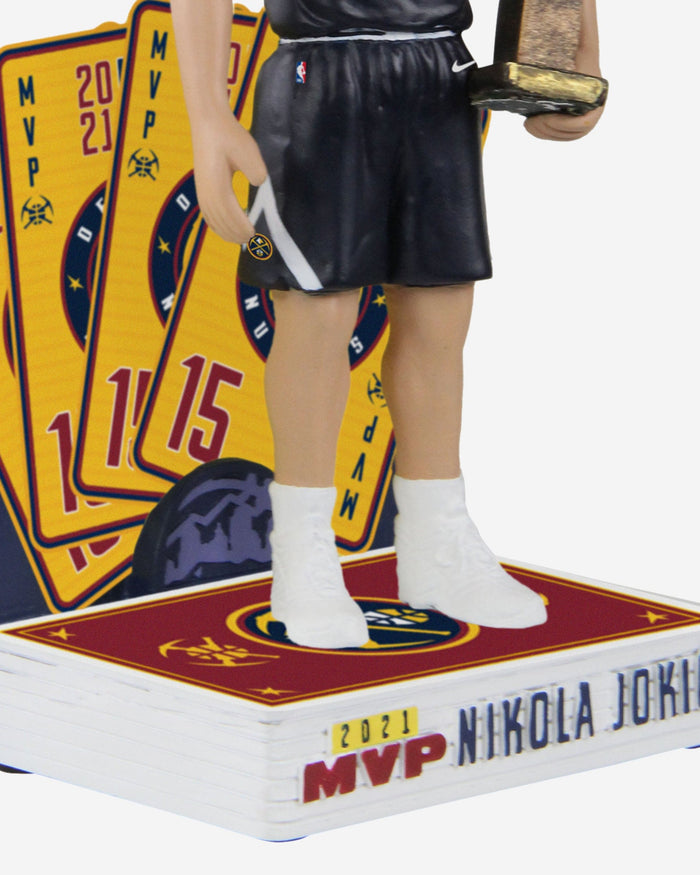 Nikola Jokic Denver Nuggets 2021 NBA MVP Bobblehead FOCO - FOCO.com
