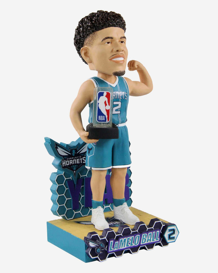 LaMelo Ball Charlotte Hornets Rookie Of The Year Bobblehead FOCO - FOCO.com