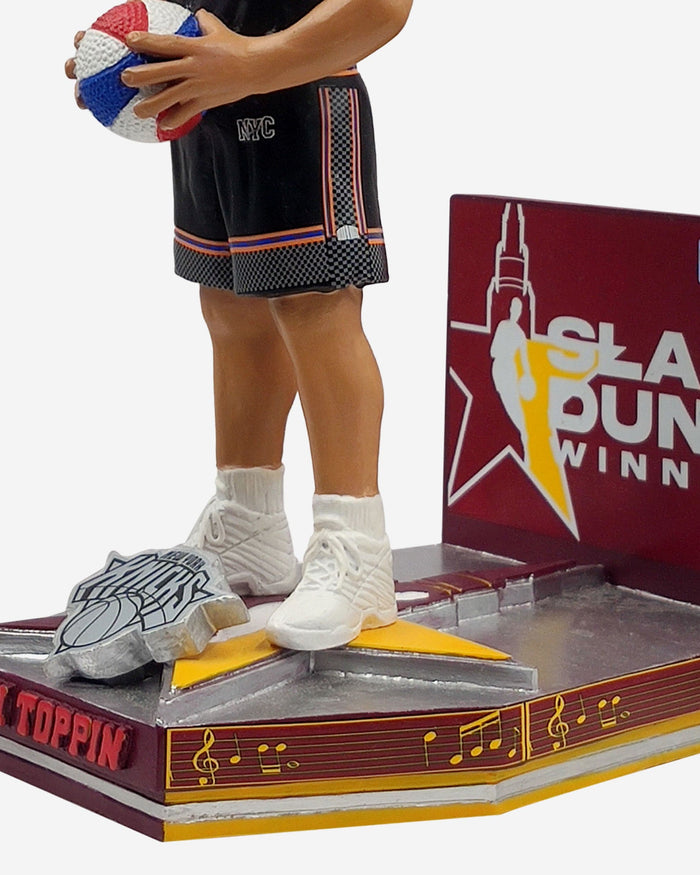 Obi Toppin New York Knicks 2022 NBA All-Star Slam Dunk Champion Bobblehead FOCO - FOCO.com