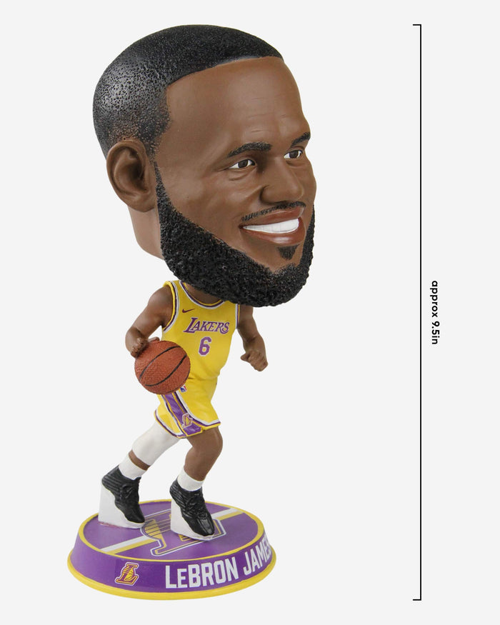 LeBron James Los Angeles Lakers Bighead Bobblehead FOCO - FOCO.com
