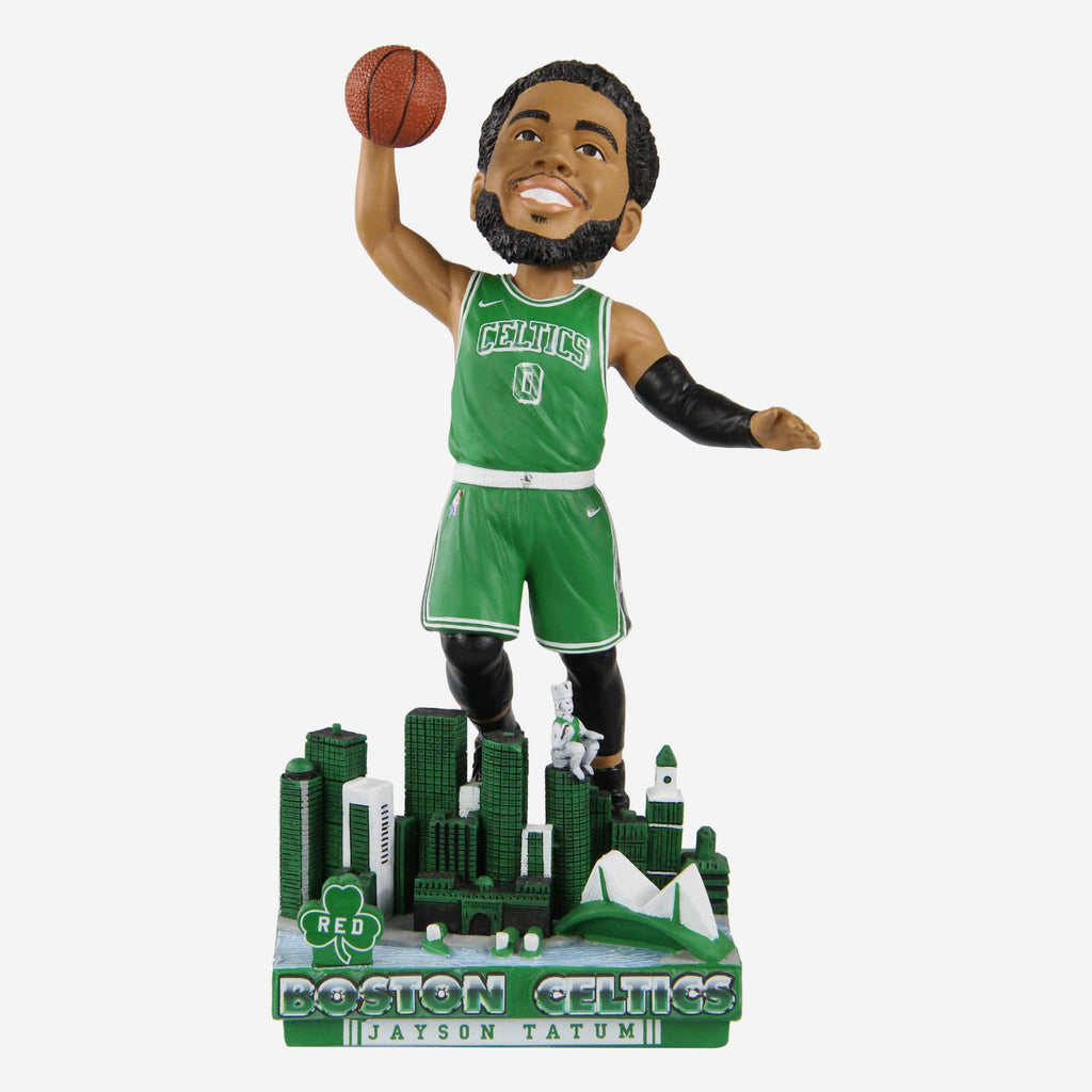 Jayson Tatum Boston Celtics 2022 City Jersey Bobblehead FOCO - FOCO.com