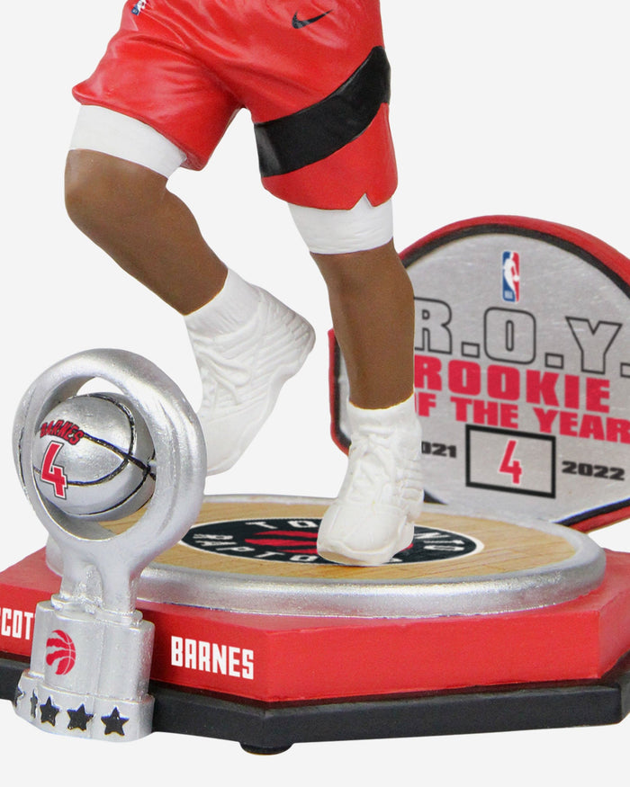 Scottie Barnes Toronto Raptors 2022 Rookie Of The Year Bobblehead FOCO - FOCO.com
