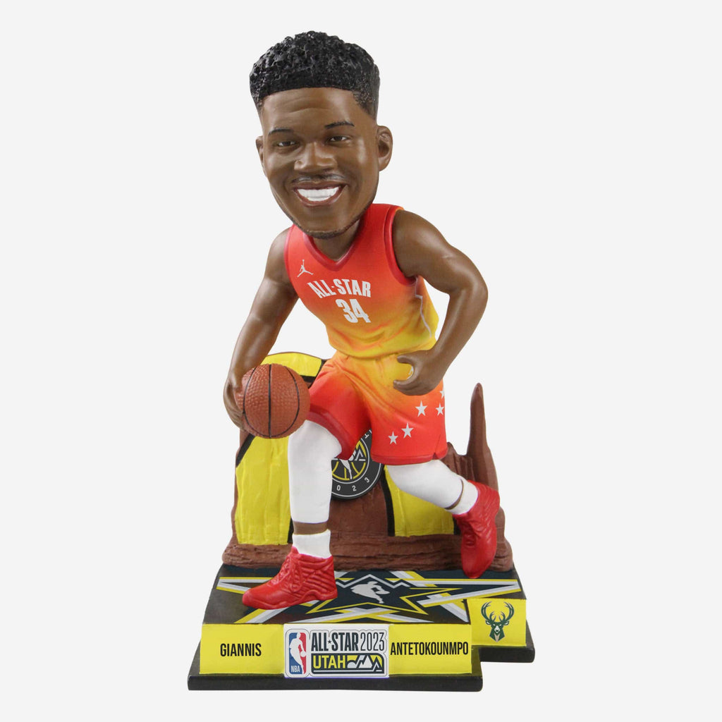 Giannis Antetokounmpo Milwaukee Bucks 2023 NBA All-Star Bobblehead FOCO - FOCO.com