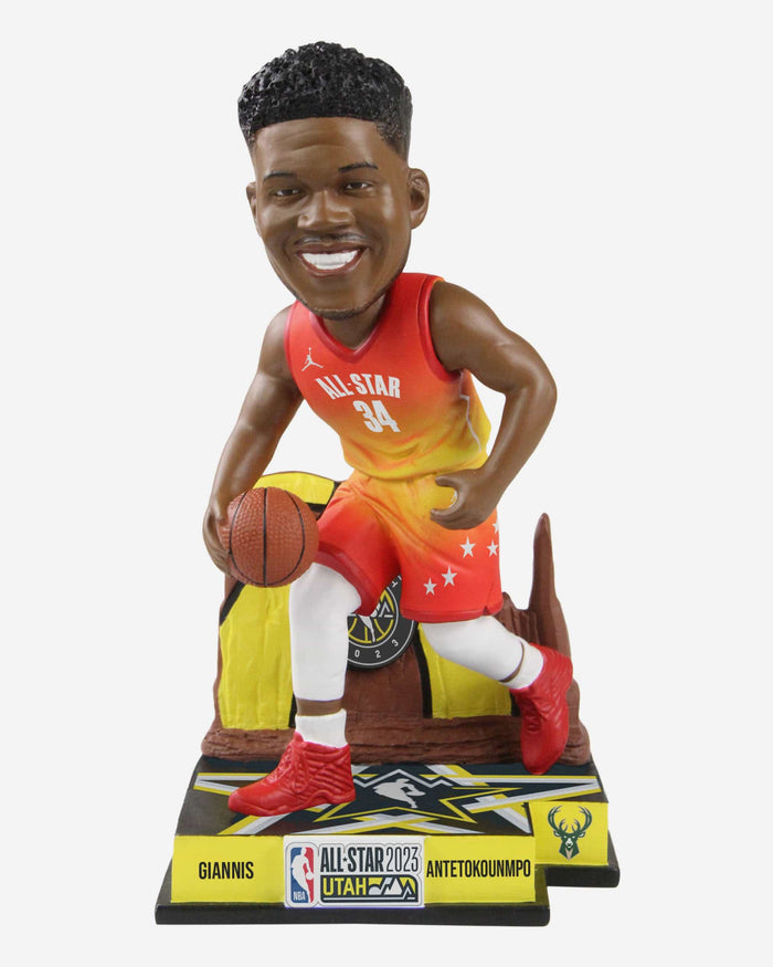Giannis Antetokounmpo Milwaukee Bucks 2023 NBA All-Star Bobblehead FOCO - FOCO.com