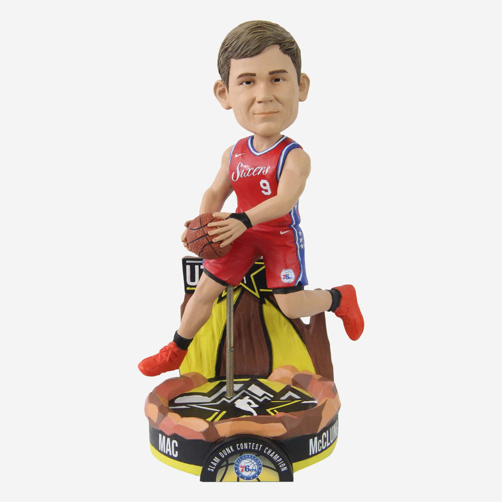 Mac McClung Philadelphia 76ers 2023 All-Star Dunk Contest Champion Bobblehead FOCO - FOCO.com
