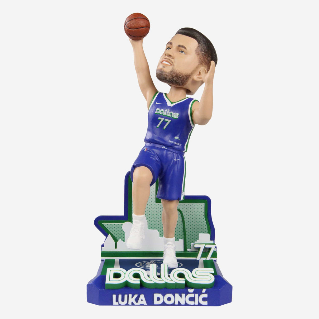 Luka Doncic Dallas Mavericks 2023 City Jersey Bobblehead FOCO - FOCO.com