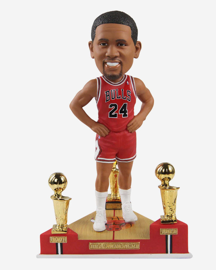 Bill Cartwright Chicago Bulls 3x NBA Champion Bobblehead FOCO - FOCO.com