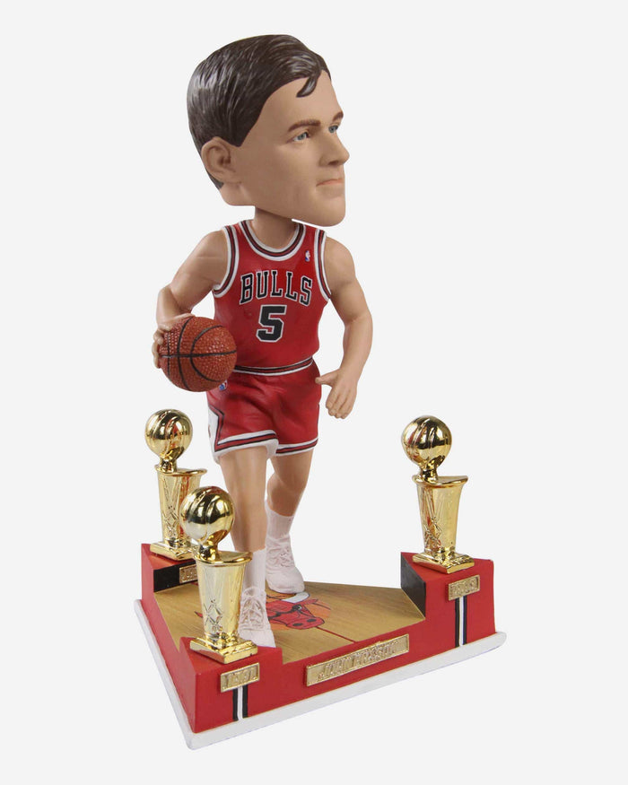 John Paxson Chicago Bulls 3x NBA Champion Bobblehead FOCO - FOCO.com